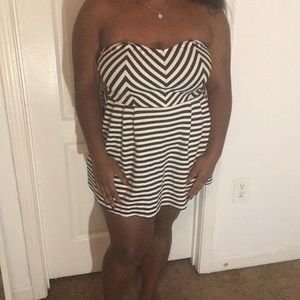Strapless Charlotte Russe dress
